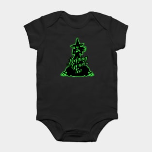 Defying Gravity Wicked Musical Pun Baby Bodysuit